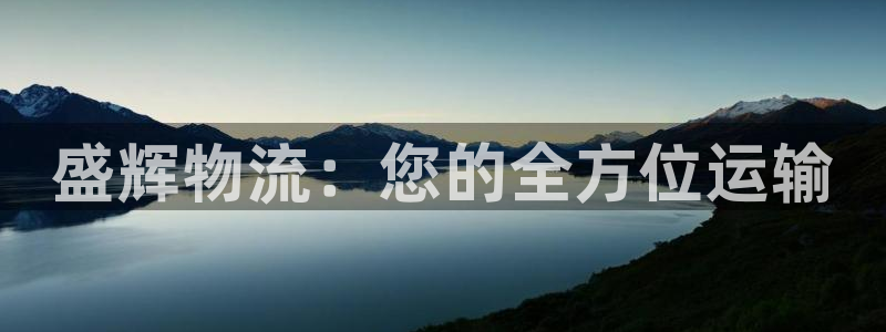 ,优游国际那个才是充值账号：盛辉物流