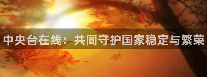 咪咕篮球直播：中央台在线：共同守护国家稳定与繁荣